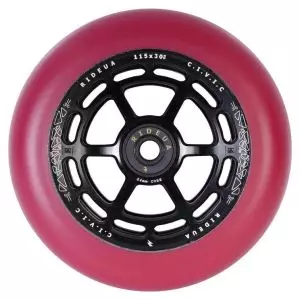 UrbanArtt Civic 115 Wheel Red Black