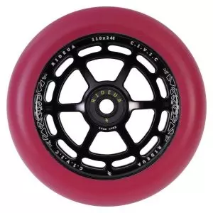UrbanArtt Civic 110 Wheel Red Black 