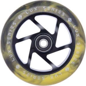 Striker Lux 110 Wheel Black Yellow
