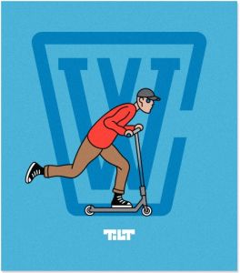 Tilt Cashion Sticker