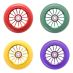 Roue Aztek Architect V2 XL 115 x 30 Cardinal Red