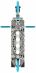 Trottinette Freestyle CORE CL1 Mini Chrome Teal