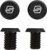 Poignées Striker Thick Logo Black Red