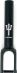 Fourche Trynyty Trident V 1.5 Black