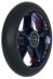 Roue Black Pearl Original Double V3 110 Chrome Blue