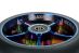 Roue Black Pearl Simple V3 110 Chrome Blue