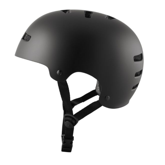 Casque TSG Evolution Solid Satin Dark Black