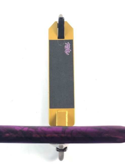 Trottinette Freestyle Grit Wild Gold Vapour Purple Black Laser