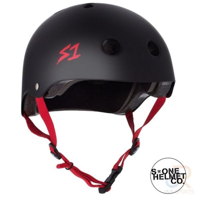 Casque S-One Lifer Matt Black Red