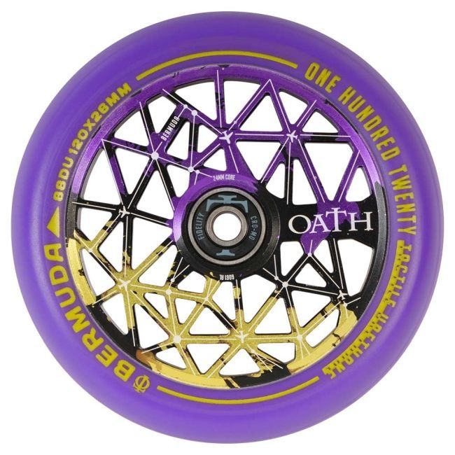 Roue Oath Bermuda 120 Black Purple Yellow