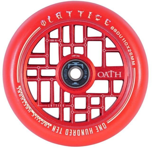 Roue Oath Lattice 110 Red