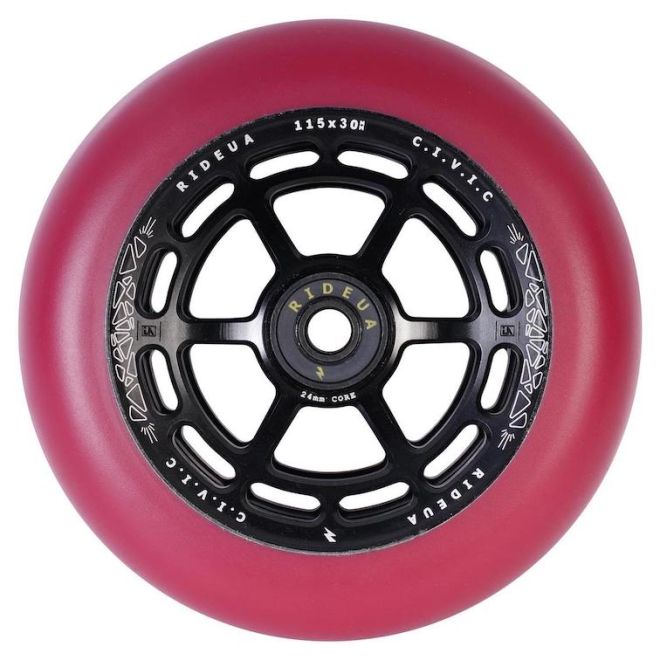 Roue UrbanArtt Civic 115 Red Black