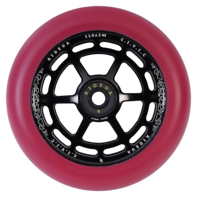 Roue UrbanArtt Civic 110 Red Black