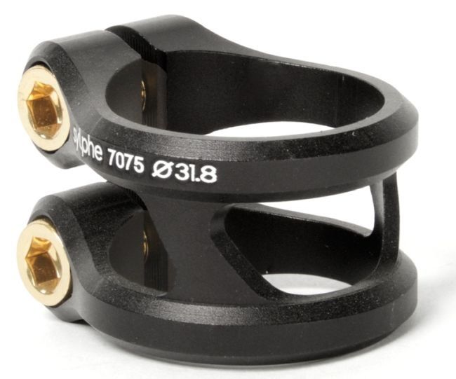 Ethic Sylphe 31.8 Double Clamp Black