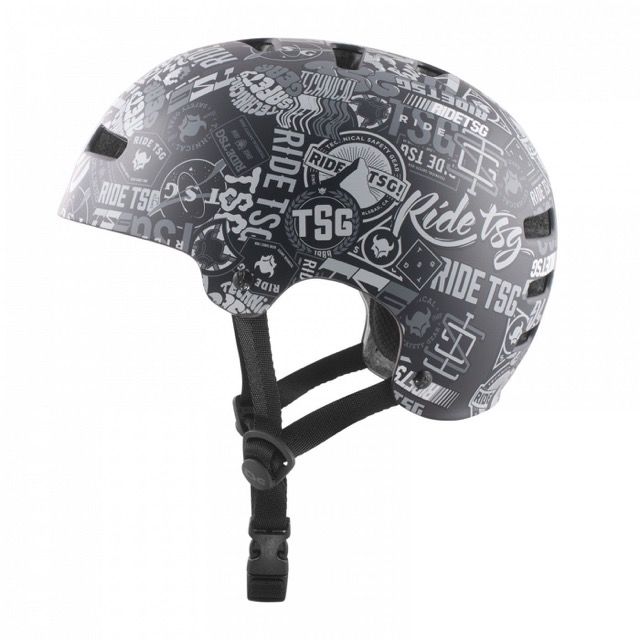 Casque TSG Evolution Stickerbomb