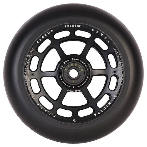 Roue UrbanArtt Civic 125 x 30 / 24 x 30 Black