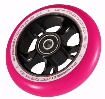 Roue Blunt 10 Spokes 100 Pink Black