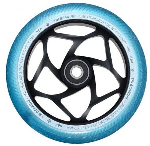 Roue Blunt Tri Bearing 120 Teal Black