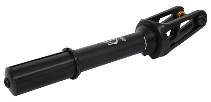 Fourche Oath Shadow IHC Anodised Satin Black 