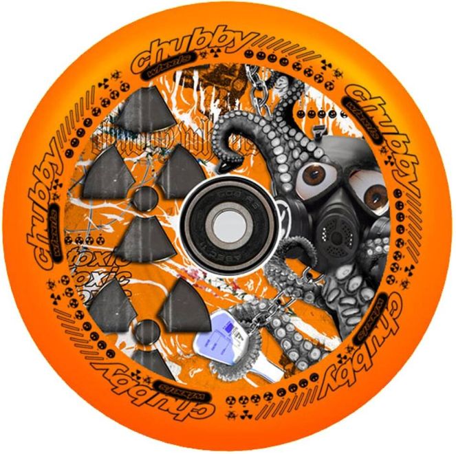 Roue Chubby Lab 110 Radioactive Orange