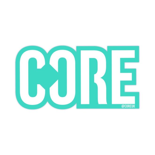 CORE Classic  Sticker Teal