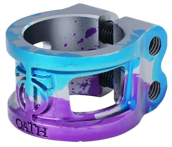 Oath Cage V2 Clamp Blue Purple