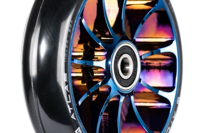Roue Ethic Atlas 110 Chrome Blue
