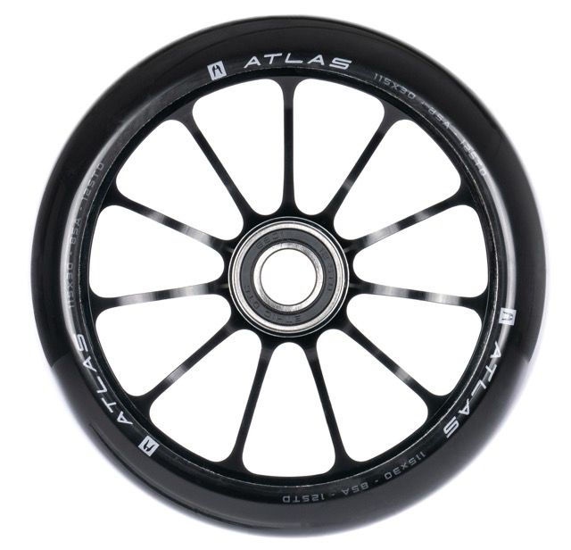 Roue Ethic Atlas 12STD 115 Black