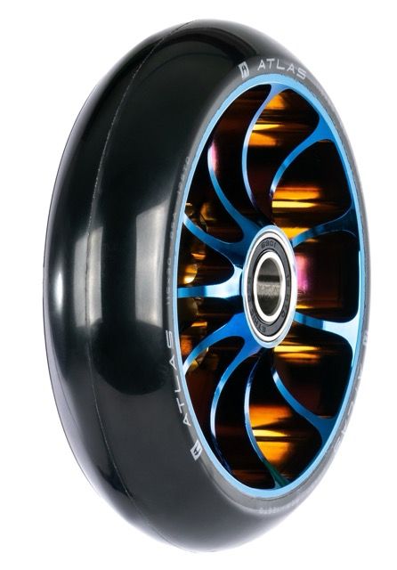 Roue Ethic Atlas 12STD 115 Chrome Blue
