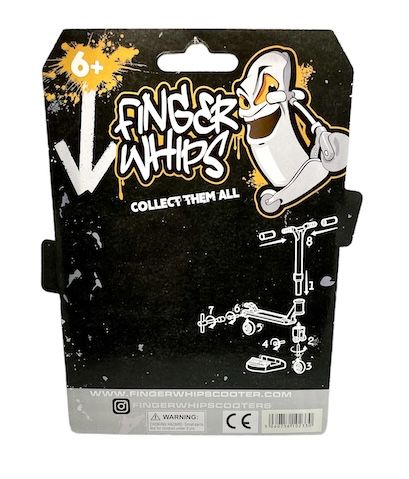 Finger Whips Finger Scooter Black