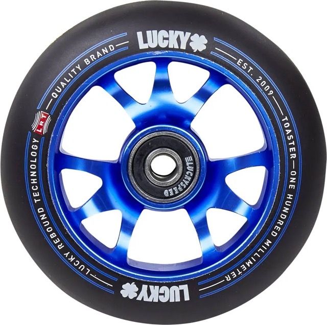Roue Lucky Toaster 100 Black Blue