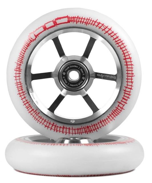 Roue North Riley Maltais 115 Silver White