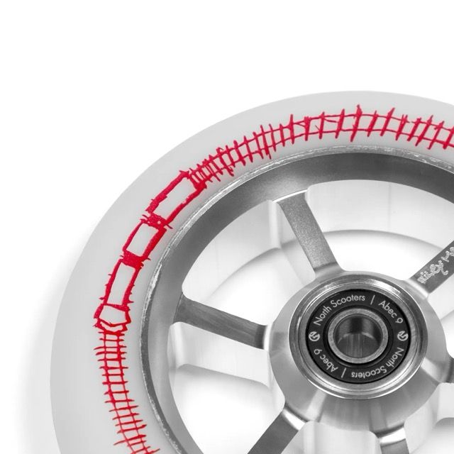 Roue North Riley Maltais 115 Silver White