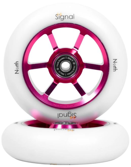 Roue North Signal V3 115 Magenta White