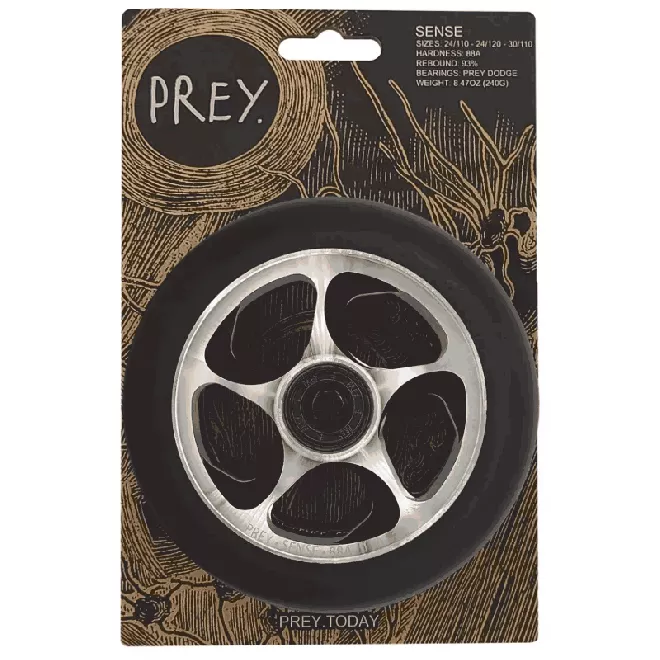 Roue Prey Sense 120 x 24 Black Raw