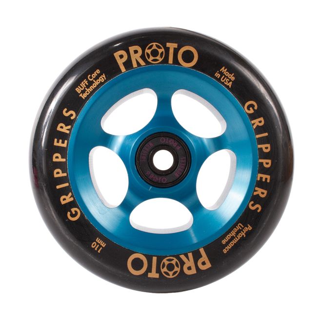 Roue PROTO Gripper 110 Black on Blue