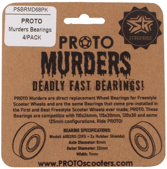 Proto Murder 4-Pack Roulements