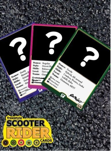 Rider Cards Mystery Box - 3 pcs