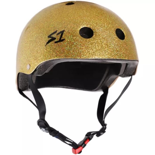 Casque S-One Lifer Gold Gloss Glitter