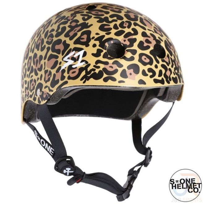 Casque S-One Lifer Matt Leopard