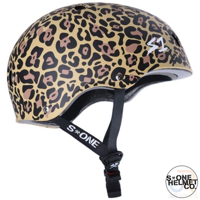 Casque S-One Lifer Matt Leopard