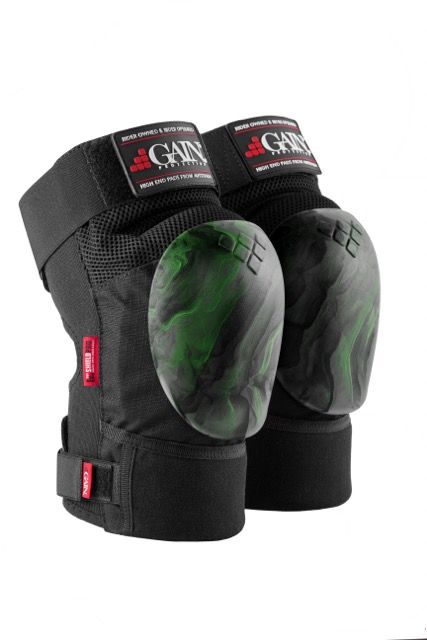 Genouillères GAIN Protection THE SHIELD PRO Black Green