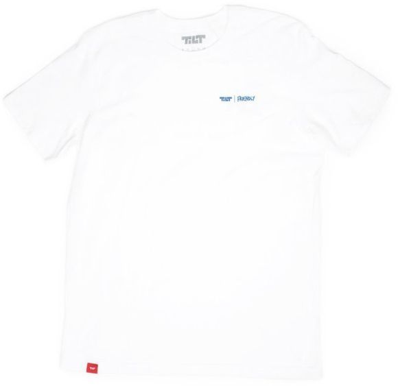 Tilt x Friendly T-shirt White