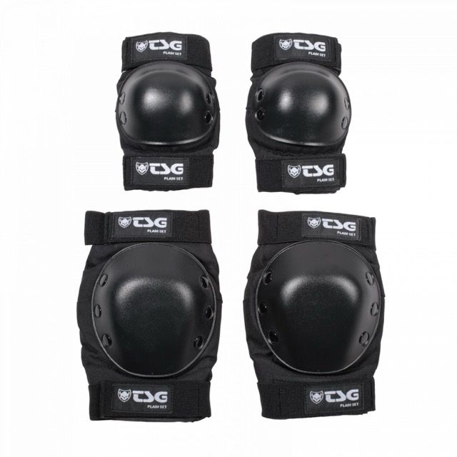 Genouillères et coudières TSG Plain-set