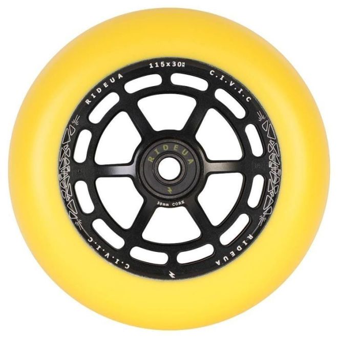 Roue UrbanArtt Civic 115 x 30 x 30 Yellow Black