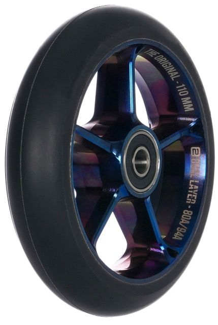 Roue Black Pearl Original Double V3 110 Chrome Blue