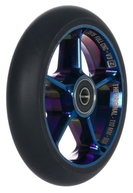 Roue Black Pearl Simple V3 110 Chrome Blue