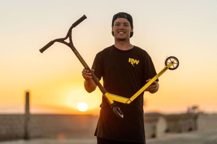 Trottinette Freestyle Nitro Circus RW JUNIOR REPLICA Gold Black